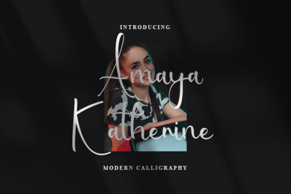 Amaya Katherine: Elevate Your Brand with Elegant Script