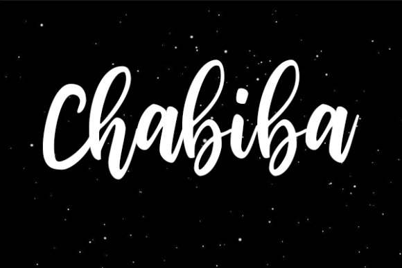 Chabiba: The Sweet Handwritten Font for Modern Branding