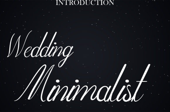 Elevate Your Designs with the Wedding Minimalist Font
