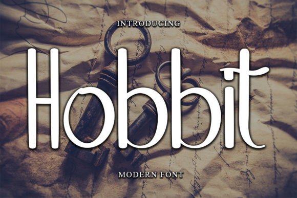 Hobbit Font: A Handwritten Typeface for Modern Branding