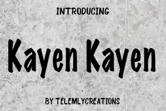 Kayen Kayen: The Handwritten Font for Authentic Branding