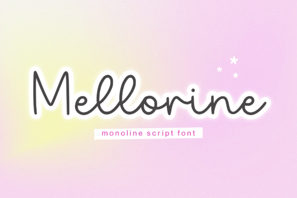 Mellorine: The Handwritten Script for Modern Design