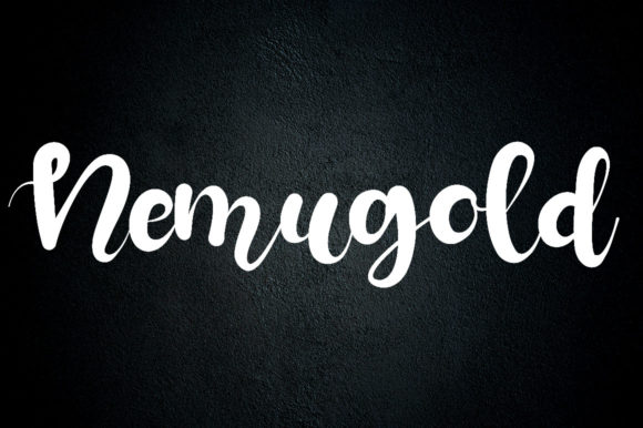 Nemugold: Elevating Your Design with Trendy Handwritten Style