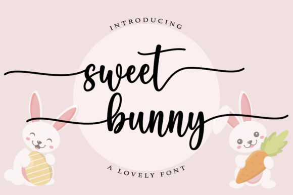 Sweet Bunny: A Charming Font for Elegant Design